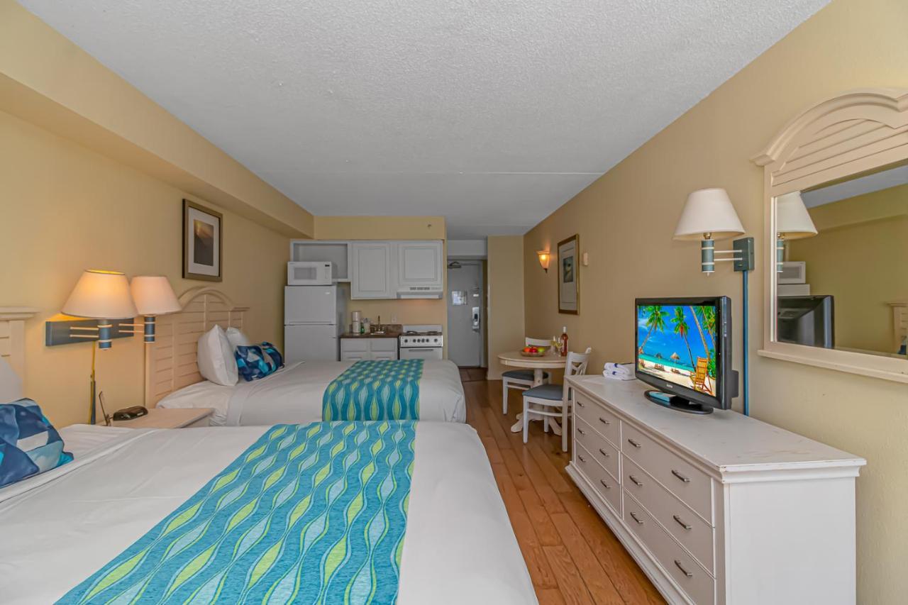 Beautiful Ocean Front Double Queen Suite With Full Kitchen, Sea Mist Resort 20705 Myrtle Beach Exterior foto