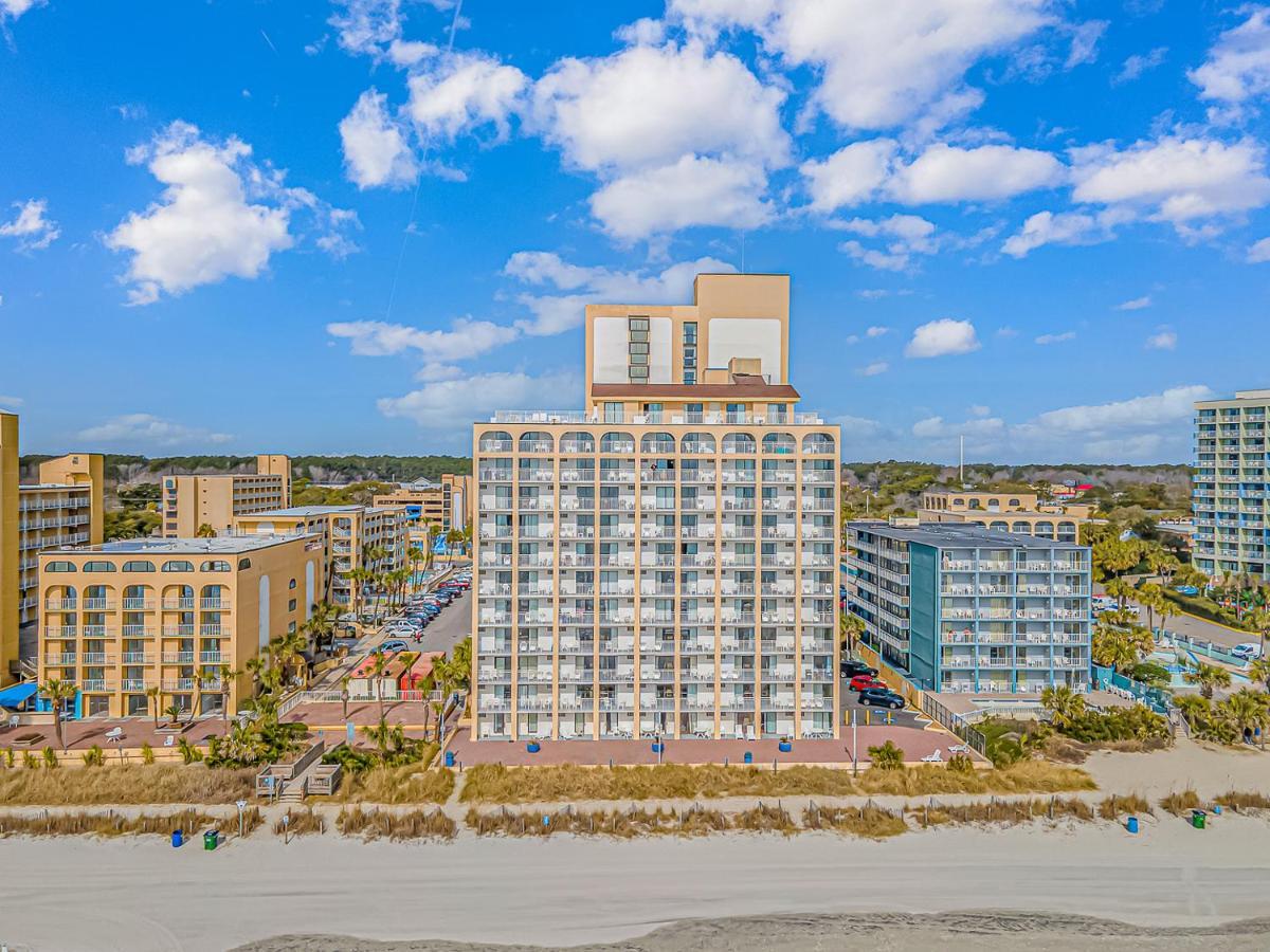 Beautiful Ocean Front Double Queen Suite With Full Kitchen, Sea Mist Resort 20705 Myrtle Beach Exterior foto